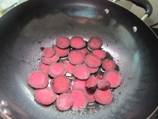 Fried Purple Sweet Potato recipe