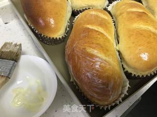 Pork Floss Blueberry Bread recipe