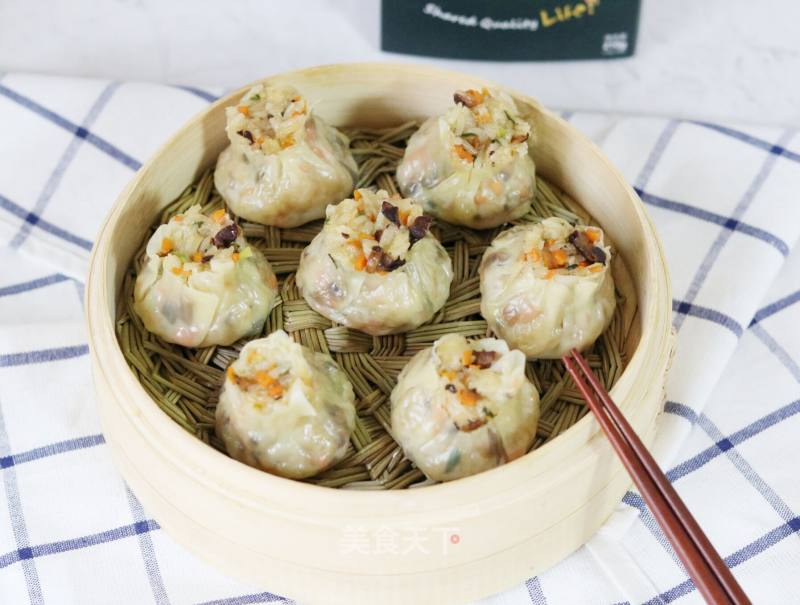 Sausage and Mushroom Siu Mai recipe