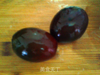 Preserved Egg with Cold Dressing recipe