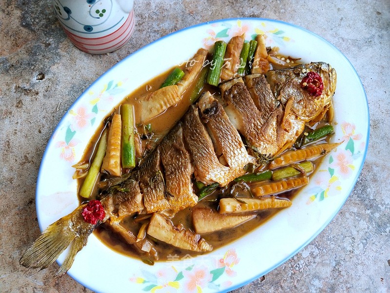 Braised Yellow Croaker recipe