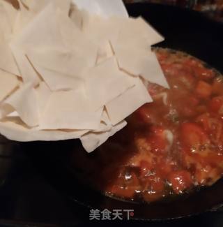 Tomato Noodle Soup recipe