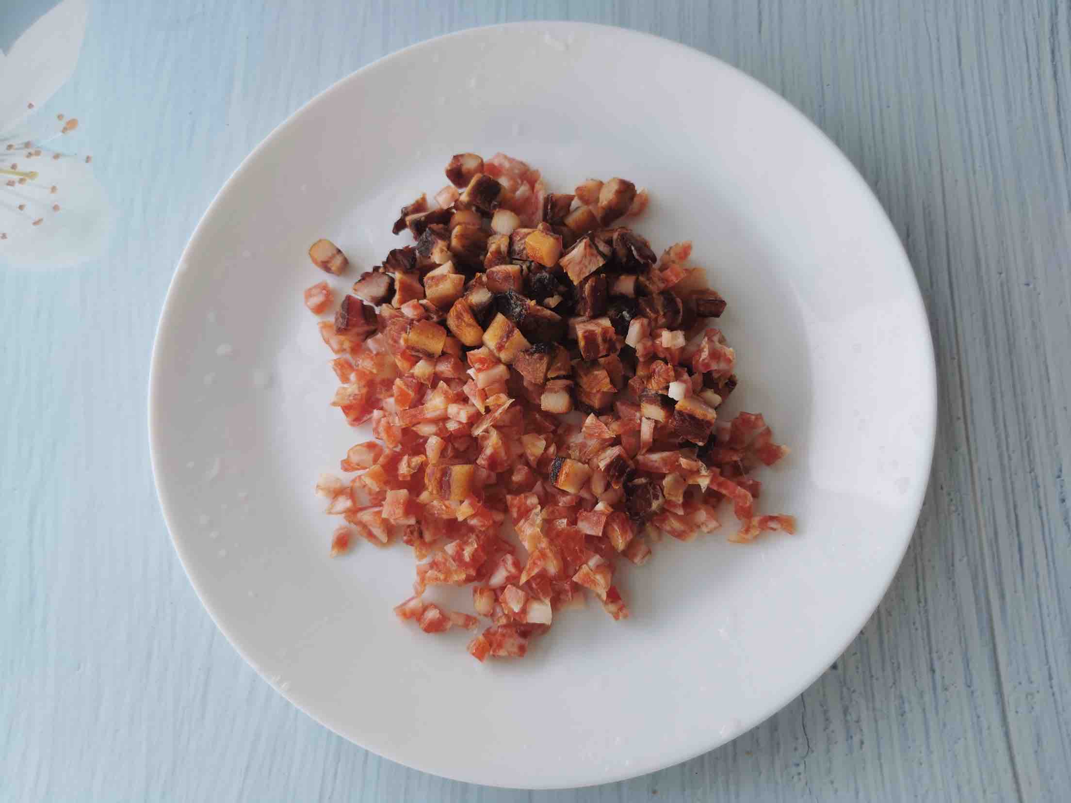 Super Flavorful Fried Rice with Cured Meat, Feed You this Winter! recipe
