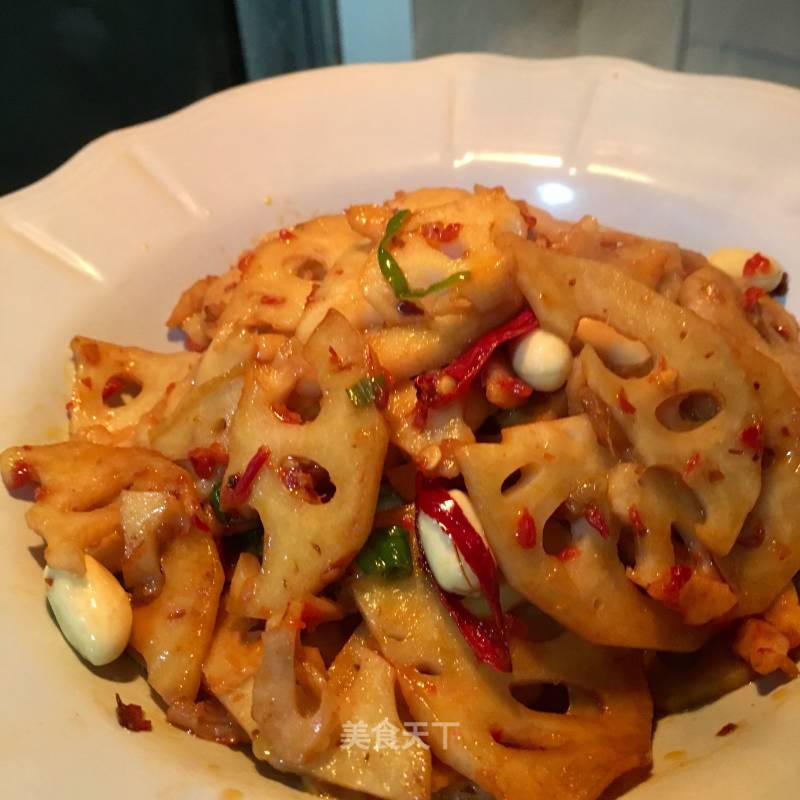 Spicy Lotus Root Slices recipe