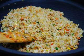 Fried Fish Roe Rice recipe