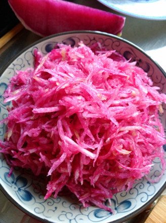 Sweet and Sour Red Radish recipe