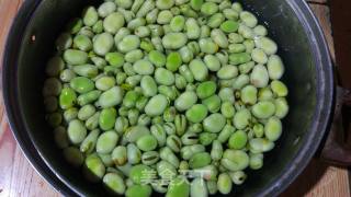 Green Onion and Rake Beans (scallion Roasted Broad Beans) recipe