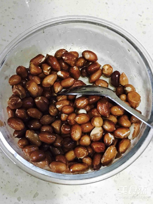 Fried Peanuts (microwave Version) recipe