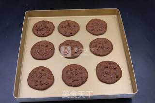 #aca烤明星大赛#chocolate Bean Cookies recipe