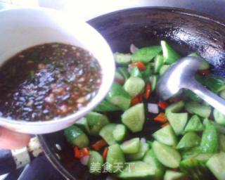 Cucumber Cooked in Vinegar recipe