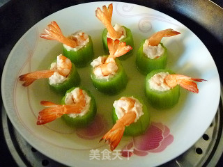 【yiru Private Banquet Dishes】a Few Simple Steps to Change The Pattern to be More Colorful --- Fresh Shrimp and Chicken Minced Loofah recipe