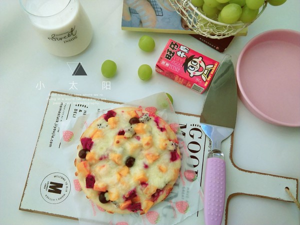 Sweet Fruit Pizza (six Inches) recipe