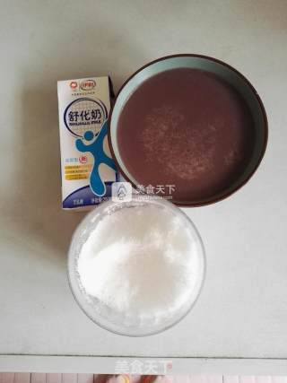 Red Bean Milk Popsicle recipe