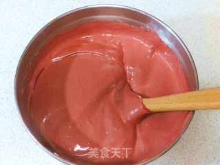 Minimalist Style. Red Velvet Birthday Cake recipe