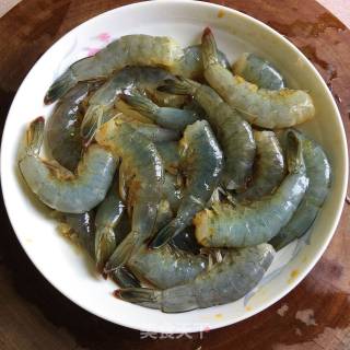 Salt and Pepper Potato Shrimp recipe