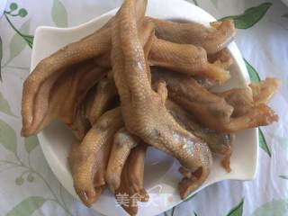 Healthy Homemade Soaked Duck Feet recipe