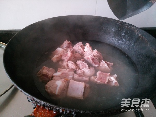 Yam Pork Ribs Soup recipe