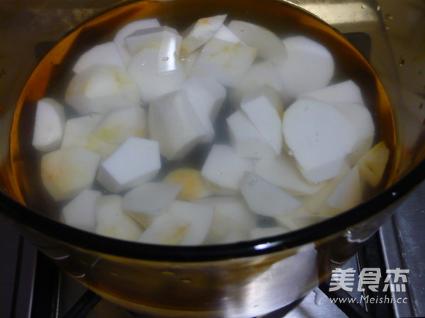 Osmanthus and Taro Congee recipe