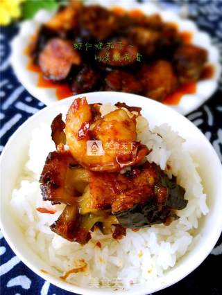 Braised Eggplant with Shrimp recipe