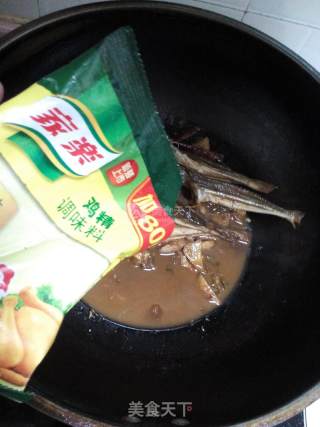 Braised Red Head Dried Fish recipe