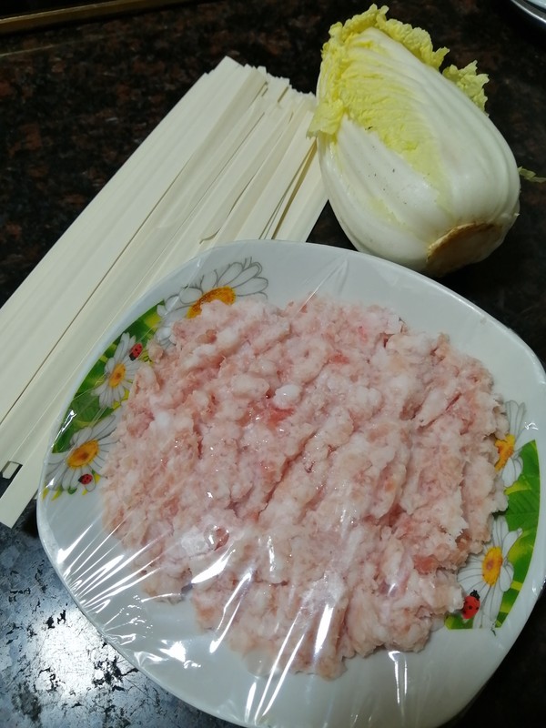 Baby Vegetable Noodles with Minced Meat recipe