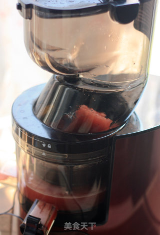 If You Love Beauty, You Must Drink Juice---the Original Ground Watermelon Juice recipe