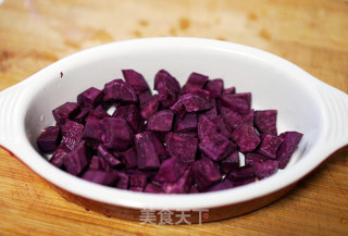 Purple Sweet Potato Cloud Selenium Golden Congee recipe