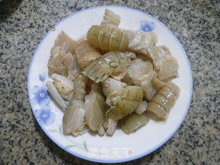 Mantis Shrimp and Radish recipe