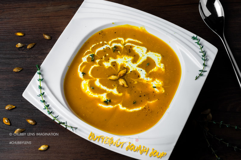 #trust of Beauty# Picturesque Halloween Delicacy: Pumpkin Cream Soup recipe