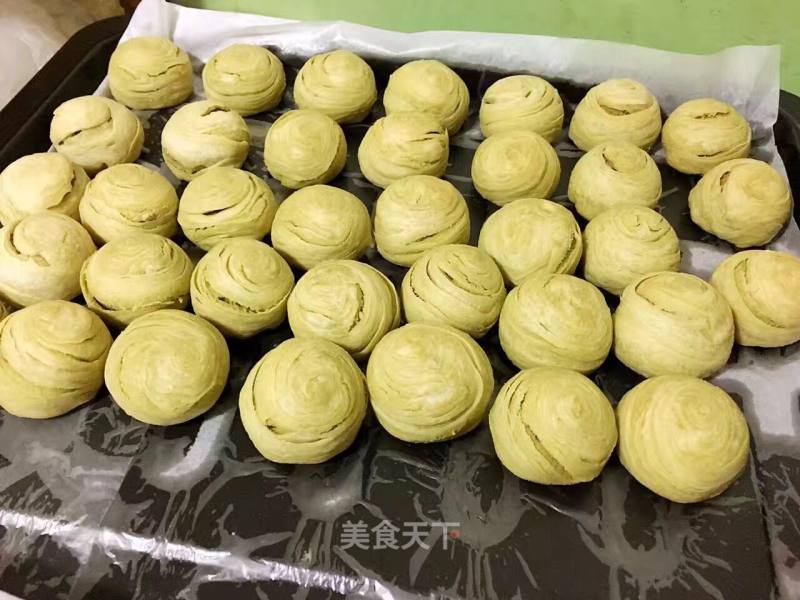 #the 4th Baking Contest and is Love to Eat Festival# Matcha Spiral Pastry recipe