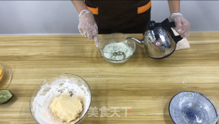 Two-color Quicksand Glutinous Rice Balls recipe