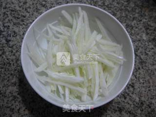 Hot and Sour Cabbage Stem recipe