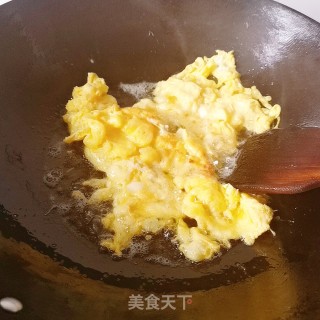 Scrambled Eggs with Green Tomatoes recipe