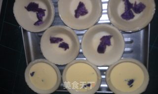 【purple Sweet Potato Tart】 recipe