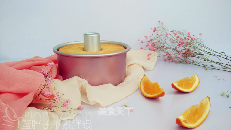 Fruity Orange Chiffon Cake recipe