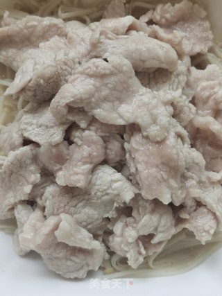 Enoki Mushroom Sliced Pork recipe