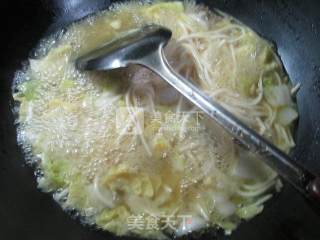 Beef and Cabbage Noodle Soup recipe