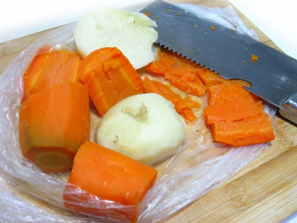 Potato Carrot Sushi recipe