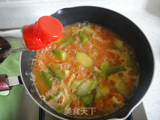 Loofah Tomato Shrimp recipe