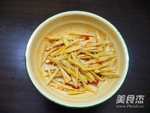 Cold and Crispy Bamboo Shoots recipe