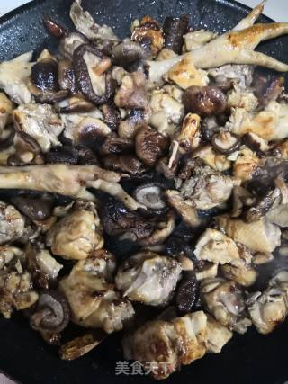 Braised Chicken with Mushrooms recipe