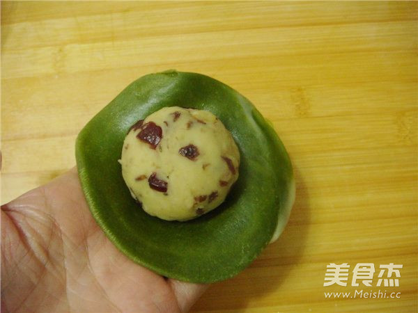 Matcha Green Bean Cranberry Crisp recipe
