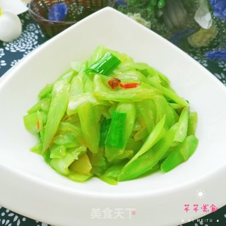 Vegetarian Fried Lettuce recipe