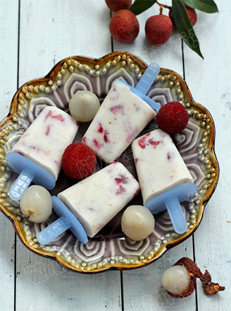Lychee Bayberry Popsicle