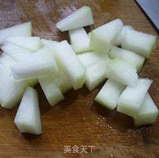 Double Melon with Oily Tofu and Bacon recipe