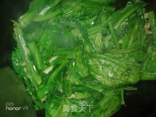 Garlic Oil Lettuce recipe