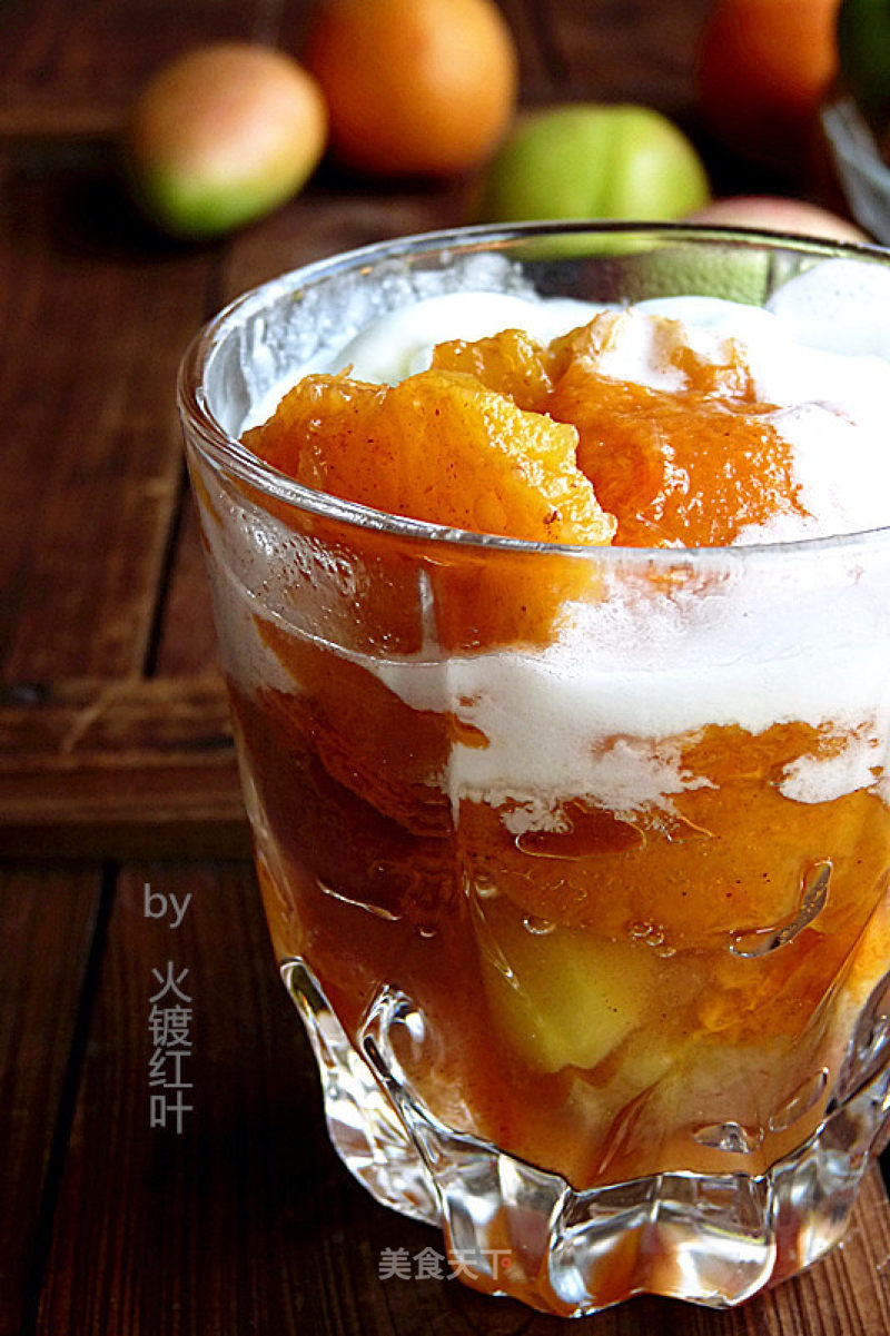 #aca烤明星大赛# Baked Fruit Mixed Ice Cream recipe
