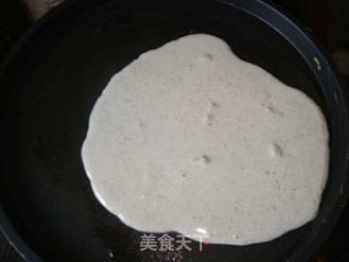 Black Sesame Soy Milk Pancakes--cakes Made with Leftover Soy Milk recipe