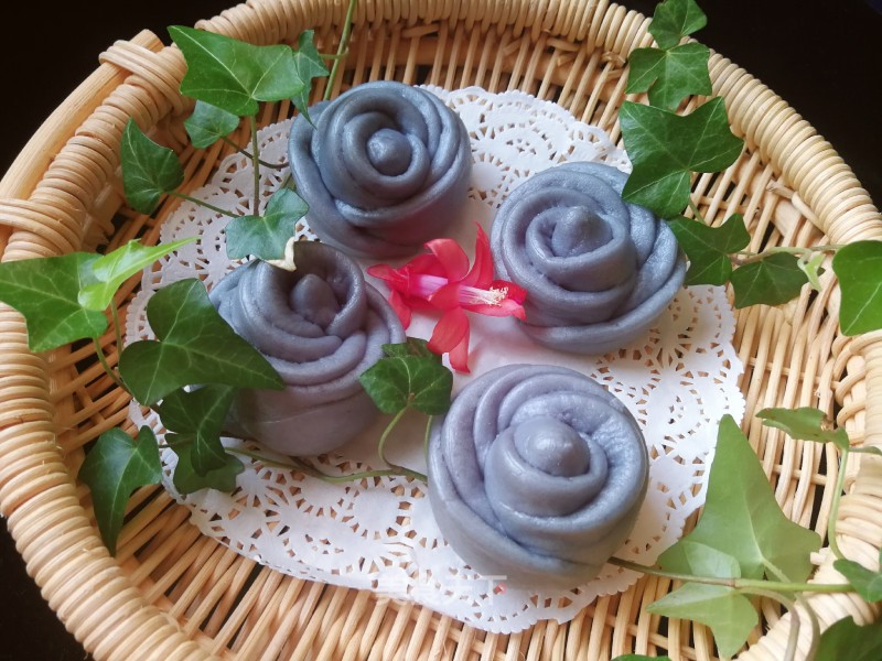 Blue Rose Bun recipe