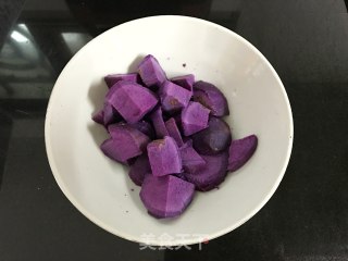 Milk Purple Potato Osmanthus Soup recipe